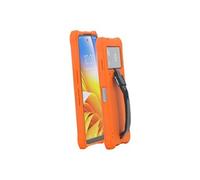 PROTECH - Coque de protection pour terminal de collecte de données - robuste - with handstrap - orange de sécurité, pantone 021 C - pour Zebra EM45