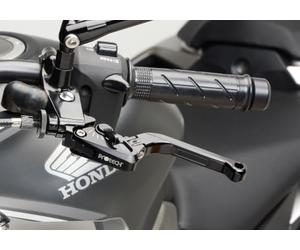 PROTECH Levier de frein Race pliable noir | Compatible avec Kawasaki Z400 399 cm³, année de construction : 22 à 24