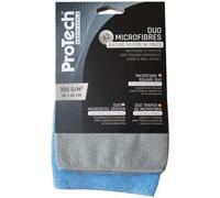 ProTech Monte-Carlo - Duo de Chiffons en Microfibres - Nettoyage et Finition - Absorbantes - Aucune Trace ou Rayure - Voiture ou Utilisation Ménagère - 2 Microfibres 40 x 40