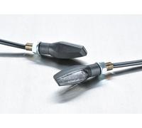 PROTECH RC-20 LED avant droite/arrière gauche / Champ de livraison : plastiques 1 pièce noirs, noir