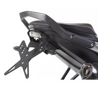 PROTECH Support Plaque Immatr. X-Shape pour divers modèles, en noir