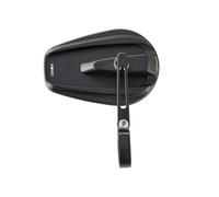 PROTECH XC-140 miroir aluminium fraisé/verre miroir noir, noir