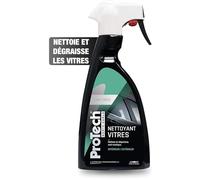 ProTechMC | Nettoyant Vitres pour Voiture | Toutes Surfaces Vitrées Intérieures/Extérieures | Produit Lave Vitres | Dégraisse en Profondeur Sans Effet Gras | Propreté Durable | Made In France | 500 ml
