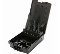 proteco Outil de cône ® HSS TiALN professionnel Foret étagé HSS schälbo hrer Métal Set de forets 3 pièces