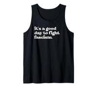 Protect Democracy It's A Good Day to Fight Fascism Resist Débardeur