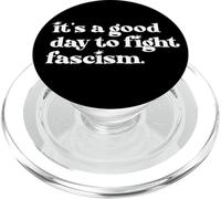Protect Democracy It's A Good Day to Fight Fascism Resist PopSockets PopGrip pour MagSafe