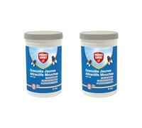 PROTECT EXPERT 2 Boîtes Granulés Anti Mouches - Granulés Attractifs Jaunes - 2x300g - Très Forte Appétence - Efficacité Rapide - Spécial Infestation De Mouches GRAMOUCH300X2