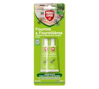 PROTECT EXPERT 2 Gels Anti-Fourmis & Fourmilières - Prêt-A-l'emploi - 2x15g