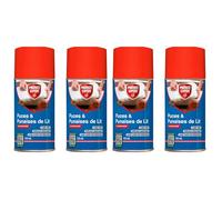 PROTECT EXPERT 4 Aérosols Anti-Punaises de Lit & Puces - 4x150ml
