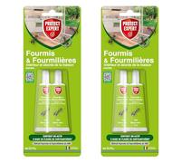 PROTECT EXPERT 4 Gels Anti-Fourmis & Fourmilières - Prêt-A-l'emploi - 4x15g