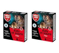 PROTECT EXPERT Anti-Rats & Souris - 30 Sachets Pâtes - 300g