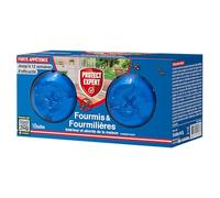 PROTECT EXPERT Lot De 10 Boites Appâts - Anti Fourmis & Fourmilières - Effets Visibles Dès La Première Semaine - Action 12 Semaines - 10x2g - Intèrieur & Abords De Maison FBOIT10