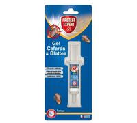 PROTECT EXPERT CAFTUB1 Seringue Special Cafards Et Blattes 10g Protection Jusqu'a 4 Semaines Application Precise, Puissant