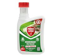 PROTECT EXPERT Désherbant Ultra Concentré - Polyvalent - Effets Visibles Sous 3h - 800ml - Jusqu’à 355m² Traités - Bidon Auto Doseur PROHERBIOU800