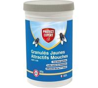 PROTECT EXPERT - GRAMOUCH300 - Granulés Anti Mouches - Efficacité Rapide - Très Forte Appétence - Attractivité Maximale