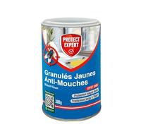 Protect Expert Granulés Anti Mouches - Granulés Attractifs Jaunes - 300g - Très Forte Appétence - Efficacité Rapide - Spécial Infestation De Mouches GRAMOUCH300N