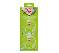PROTECT EXPERT Lot De 2 Boites Appâts - Anti Fourmis & Fourmilières - Principe Actif D’Origine Microbienne - 2x10g - Intèrieur & Abords De Maison BOITNAT2