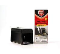 PROTECT EXPERT Piège À Rat & Souris Electronique - Rapide Précis - Facile À Utiliser - Elimination en Quelques Secondes - Jusqu'à 50 Rongeurs par Pile - Aucun Contact avec Le Rongeur RASOUTRAP