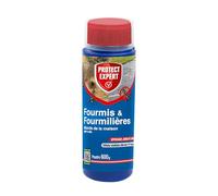 PROTECT EXPERT Poudre Anti-Fourmis & Fourmilières - Poudrage Arrosage Pulvérisation - 400g - Action Choc & Protection Longue Durée - Abords De La Maison FOURPOUD400N (600g)