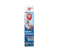 Protect Expert Spray anti-guêpes & frelons GUEP600N – Jet 6 m – Action choc foudroyante – 600 ml