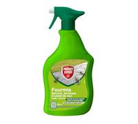 PROTECT EXPERT Spray Anti Fourmis Extérieur - 750ml - Balcons, Terrasses et Pieds de Mur - A Base de Fleurs de Chrysanthème sans PBO - Bouteille 100% Recyclée - Prêt à l'emploi FOURPAL750