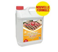 PROTECT EXPERT Traitement Terrasses Toitures & Murs - Contre Les Algues Lichens & Dépôts Verts - Prêt-À-Verser - 5L AMTPB5N