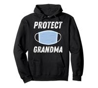Protect Grandma Face Mask Social Distancing + Hygiene Masks Sweat à Capuche