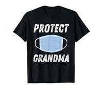 Protect Grandma Face Mask Social Distancing + Hygiene Masks T-Shirt