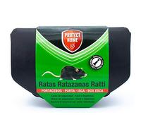 PROTECT HOME Porte-appât pour rats avec e sécurité, facile et hygiénique, contrôle des rongeurs