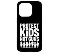 Protect Kids Not Guns Anti Gun Violence Coque pour iPhone 15 Pro
