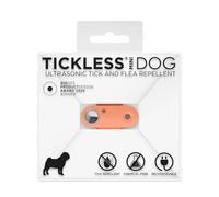 Protect One, Dispositif ultrasonique Anti-tiques et puces pour Petits Chiens, léger et résistant à l'eau, autonomie prolongée, Facile à Utiliser, Mini, Orange, Modèle Tickless