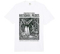 Protect Our National Parks Mothman Cryptid Weirdcore Horror Comfort Colors Adult Heavyweight T-Shirt
