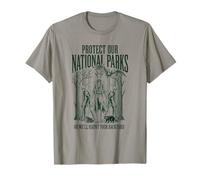 Protect Our National Parks Or We'll Haunt Your Backyard Men T-Shirt