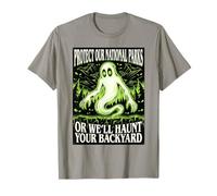 Protect Our National Parks Or We'll Haunt Your Backyard Men T-Shirt