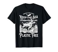 « Protect Our Ocean Keep the Sea Plastic Free » Jour de la Terre T-Shirt
