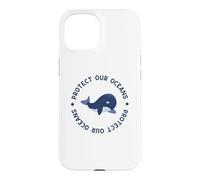 Protect Our Oceans Orca Whale Cadeau pour Hommes, Femmes, Enfants, garçons et Filles Coque pour iPhone 15