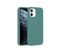 Protect Series Liquid - Coque de protection pour téléphone portable - silicone - vert foncé - pour Apple iPhone 12 mini