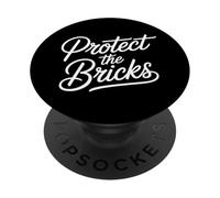 Protect The Bricks Fierté LGBTQ - PopSockets PopGrip Adhésif
