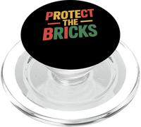 Protect The Bricks Fierté LGBTQ PopSockets PopGrip pour MagSafe