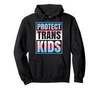 Protect Trans Kids Sweat à Capuche Transgenre Pronoms Matter LGBTQ Sweat à Capuche