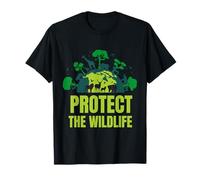 Protect Wildlife Nature | Earth Day Save Animals Safar T-Shirt