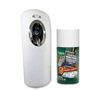 PROTECTA - Diffuseur Anti Mouches, Anti moustiques - 1 Diffuseur & 1 Recharge Puissante - Insecticide Pyrèthre - Protection Continue