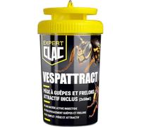 PROTECTA Piège à Guêpes & Frelons - Adapté Capture Frelon Asiatique - sans Insecticide - Réutilisable - Action Durable pour Jardin, Terrasse & Balcon