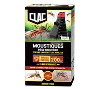 Protecta® Piège à Moustiques Extérieur - Efficace contre Larves et Adultes - Protège Jusqu’à 200m² - Action Durable 3 Mois - Formule Brevetée, Résultats Prouvés - Solution Anti-Moustiques Efficace
