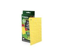 Protecta® Pièges Collants Jaunes Insectes Volants - Piège Moucherons, Pucerons ailés, Aleurodes, Mouches des Fruits - Détection et Capture - Serre, Jardin, Potager, Arbres Fruitiers - x10 Pièges