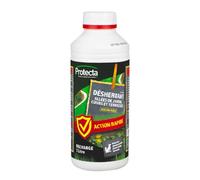 Protecta® Recharge Désherbant Prêt à l’Emploi 3L - Action Rapide 1h - Désherbant Puissant Allées, Terrasses, Cours - Formule renforcée avec booster - Extérieur Maison (Recharge 1L)