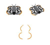 Protecteur anti-collision hélices pour DJI Neo 2, anneau de protection pour pare-chocs d'hélices de drone, protecteurs anti-chocs pour DJI Neo 2 (Orange)