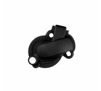 POLISPORT 8485000001 - Protecteur de pompe avec une coque dure à eau résistant à l'abrasion et aux chocs compatible avec les motos HUSQVARNA, KTM en couleur Noir
