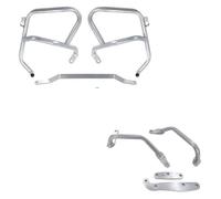 protecteur cadre Pour DUCATI Pour Multistrada V4 V4S 2020-2024 Barres De Protection Moteur Cadre Contre Les Chutes(Silver-1 Set)
