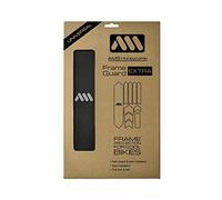 Protecteur Cadre Vélo | Résistant aux Chocs et Rayures | Adaptation Universelle | Matériau en Honeycomb 380 microns PVC Semi-Rigide | Kit de 10 pièces | Modèle Extra Noir